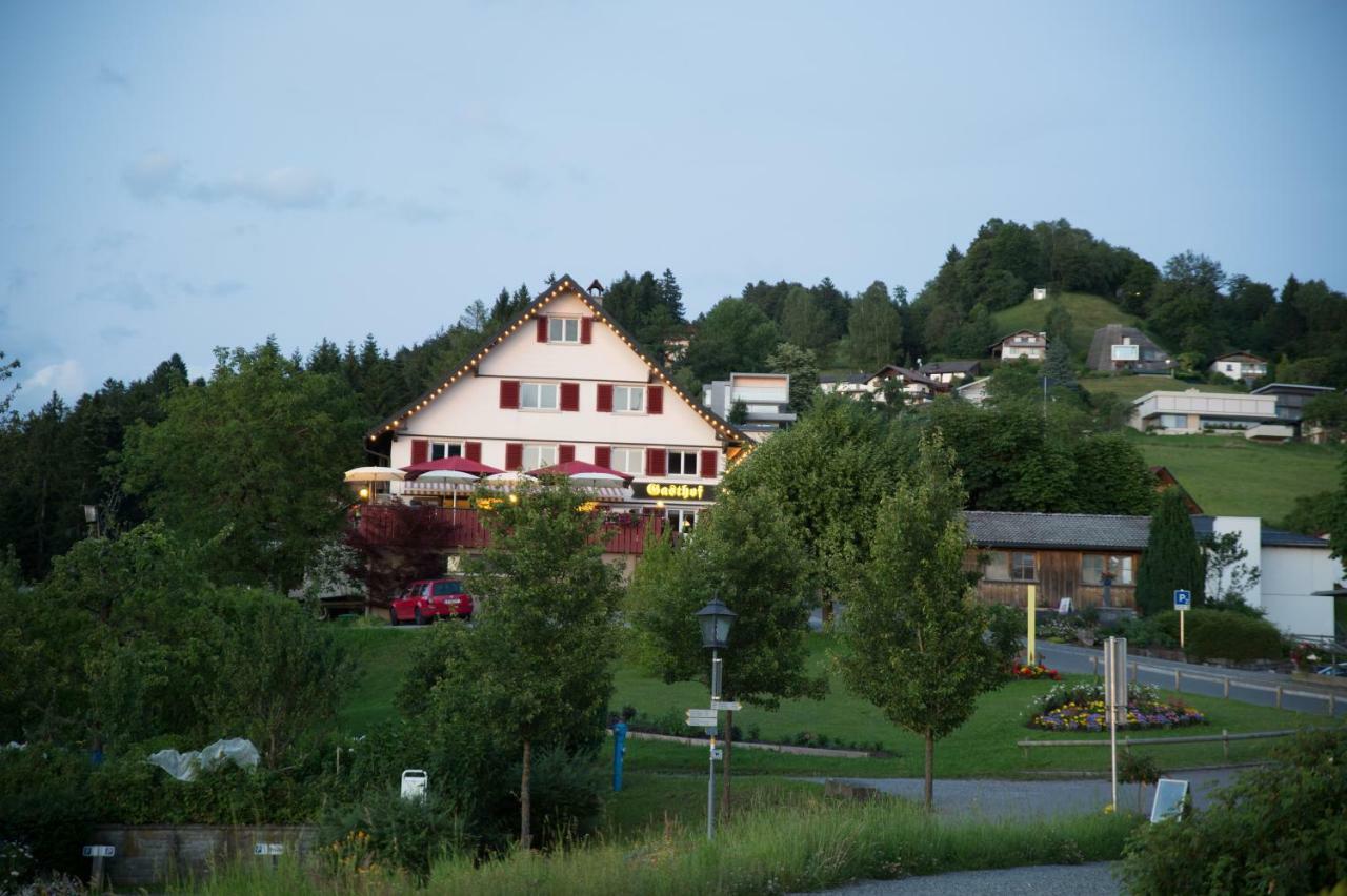 Gasthof Kreuz Bildstein Exterior photo